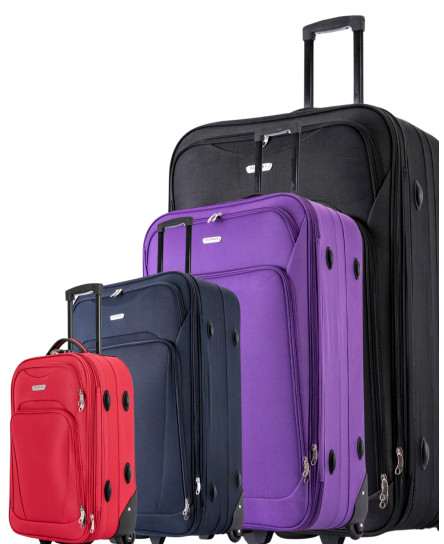 Extra Large Suitcase Lightweright Expandable & Medium Cabin Lightweight Luggage
