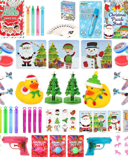 Stocking Fillers For Kids Christmas Party Bag Filler Xmas Eve Box Toy Gift Idea