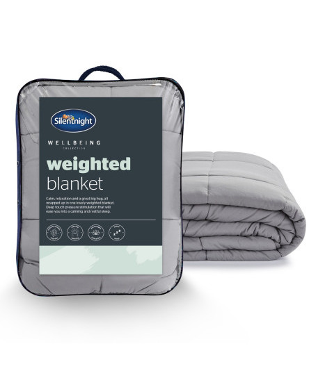 Silentnight Weighted Blanket Calming Relief Anti Anxiety Mental Health 6.8kg 9kg