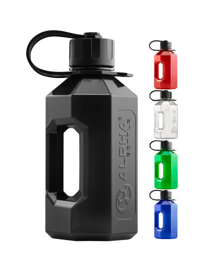 Alpha Bottle XL 1600ml Leak-Proof Water Bottle / Gym Jug - Made in the UK