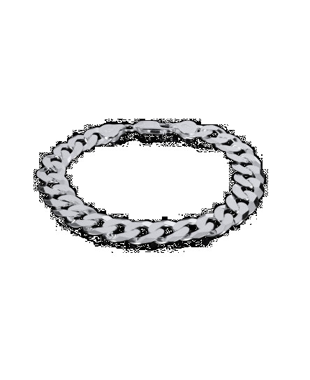 Heavy Italian 925 Sterling Silver Curb Chain Bracelet for Men, Women, Boys