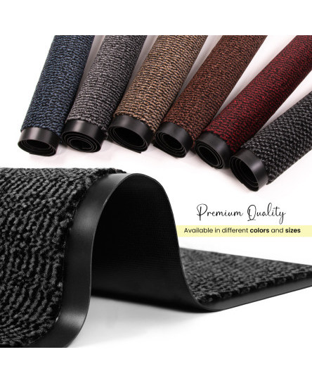 Heavy Duty Non Slip Barrier Door Mat Rubber Backing Kitchen Floor Entrance Mats