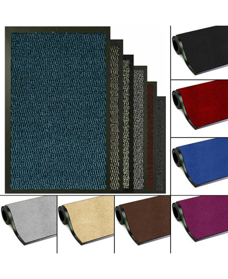 Large Heavy Duty Rubber Barrier Non Slip Door Mat Runner Rugs Back Hall Kitchen