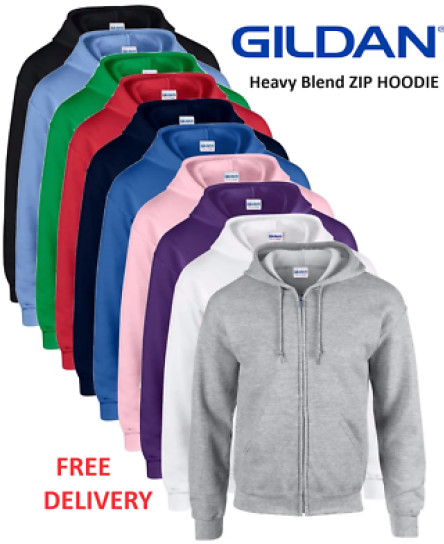 gildan-zip-up-hoodie-heavy-blend-mens-plain-hooded-sweatshirt-hoody-jacket-men