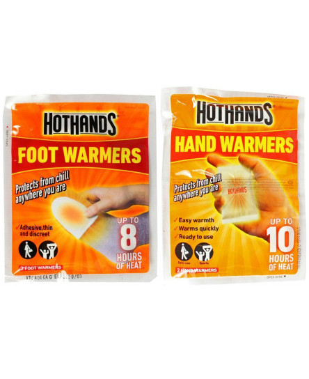 Hot Hands Hand Warmers, Foot Warmers, Body Warmers - HotHands Heat Packs