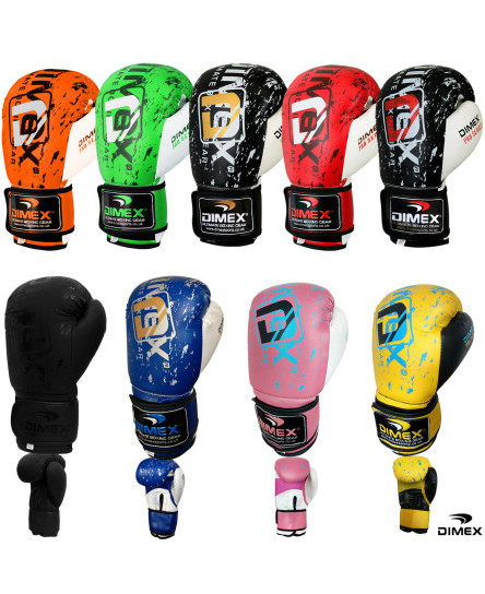 Dimex Professional Boxing Gloves Sparring Glove Punch Bag Training MMA Mitts