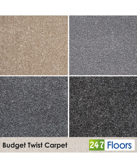 Cheap Carpet £5.49/m² Free Delivery Twist Grey Hardwearing Lounge stairs bedroom