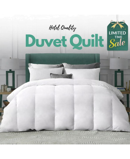 Hotel Quality Duvet Quilt Size Single Double Super King All Tog 4.5 10.5 13.5 15