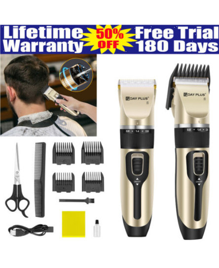 Hair Clippers Mens Beard Trimmers Shaver Professional Electric Machine Cordless